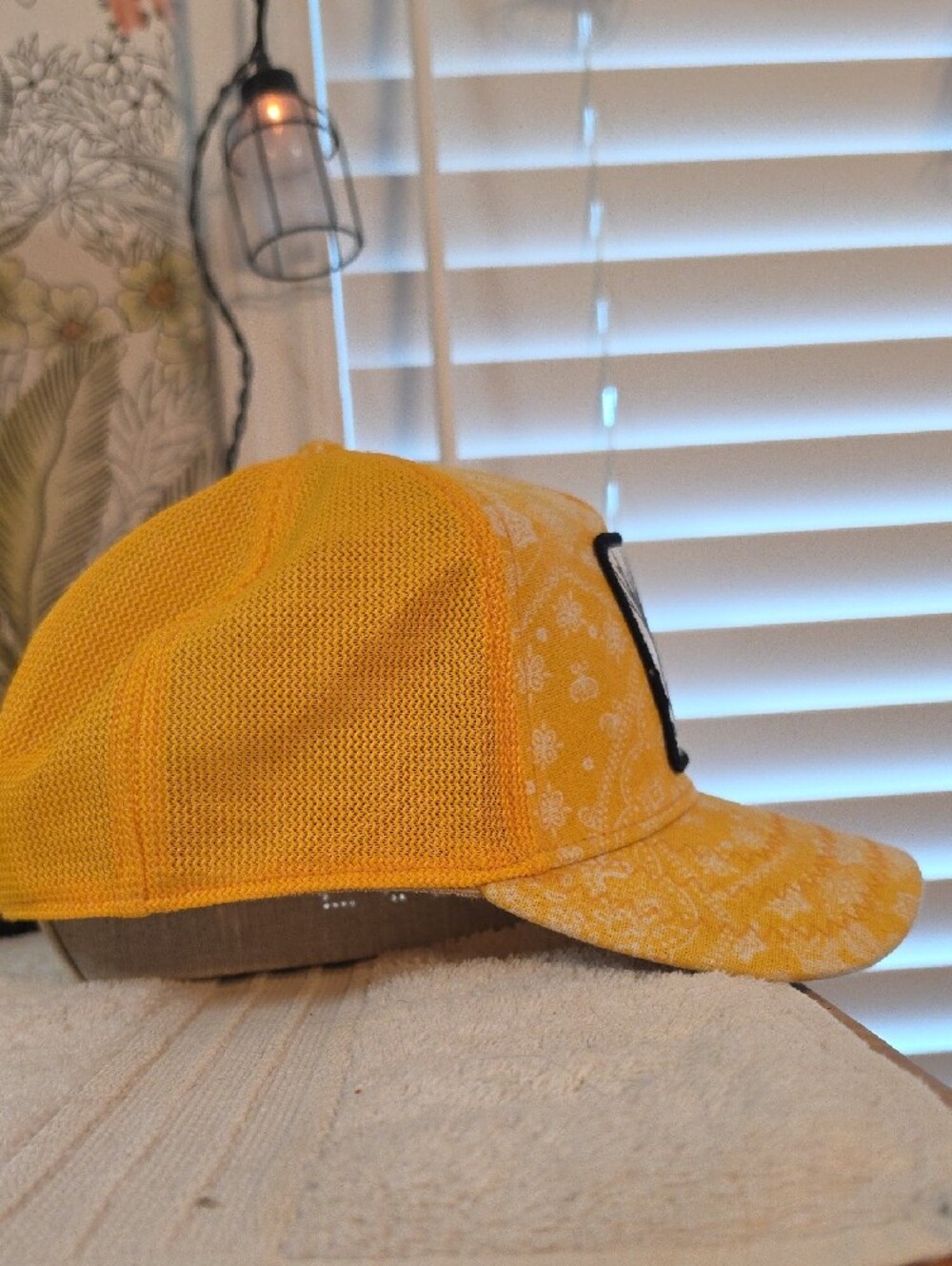 Goorin Bros Yellow The Farm Patch Trucker Hat - Picture 4 of 6